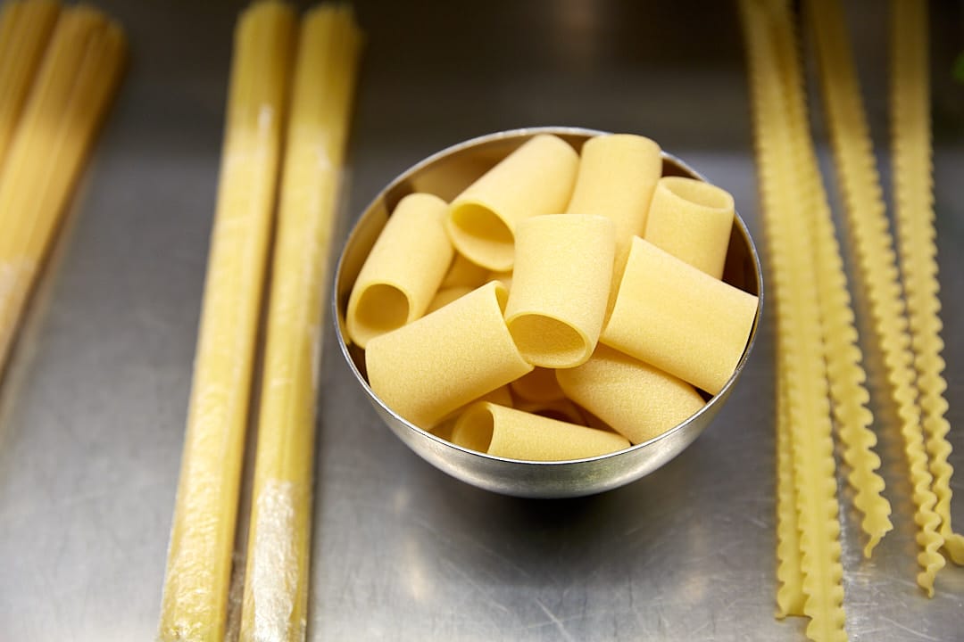 pasta trafilata in bronzo